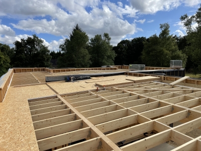 Osb sur ossature bois