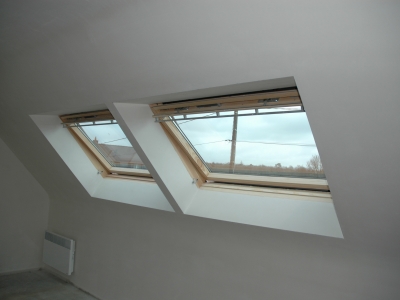 Velux sur mezzanine